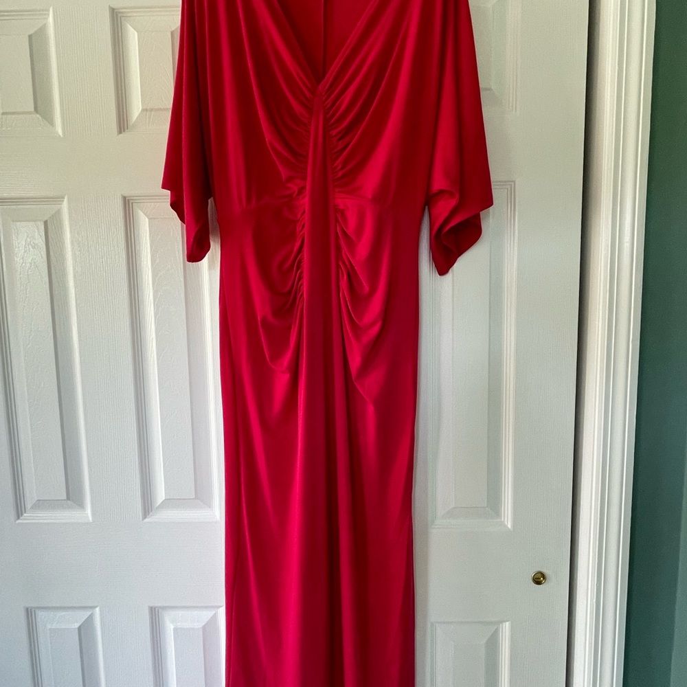 Elegant Red Women's Dress